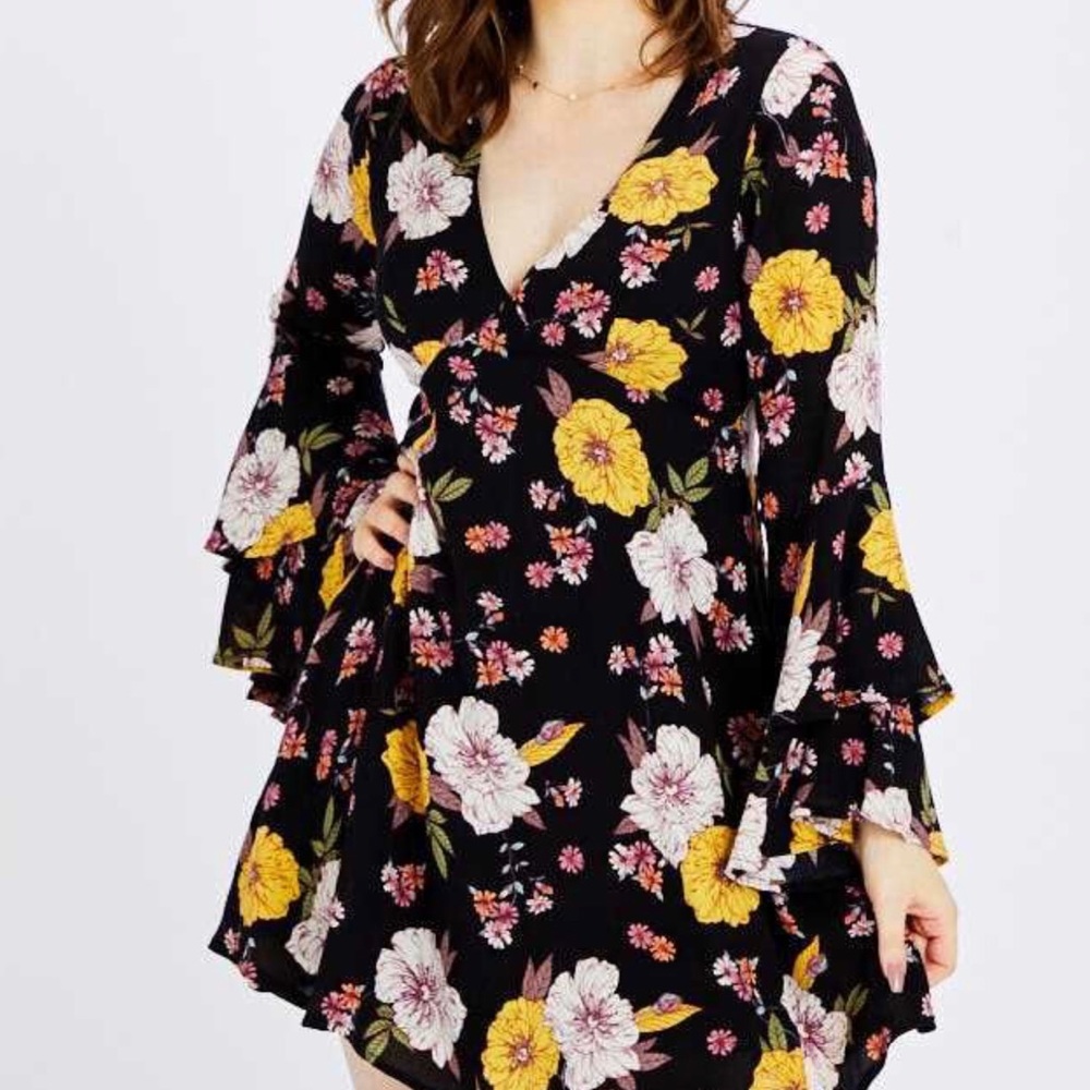 Alter’d State Floral Dress NWT